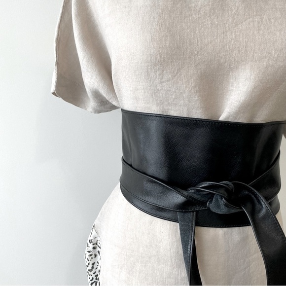 Linen Neutral Dress - Picture 9 of 12